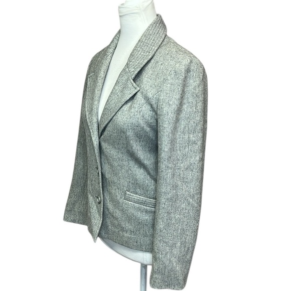 Panther Gray Wool Blazer Gray - Picture 2 of 4
